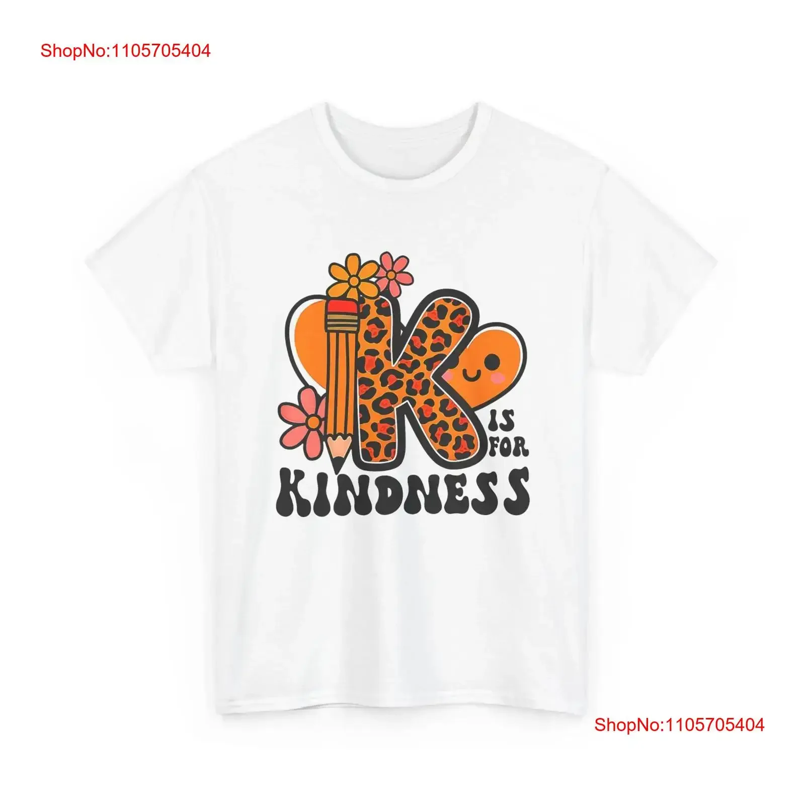 T-shirt Unity Day K pour la gentillesse, soyez gentil, mettez fin à la harcèlement scolaire, pour filles et garçons, manches longues ou courtes, vintage, délavé, polyvalent, décontracté