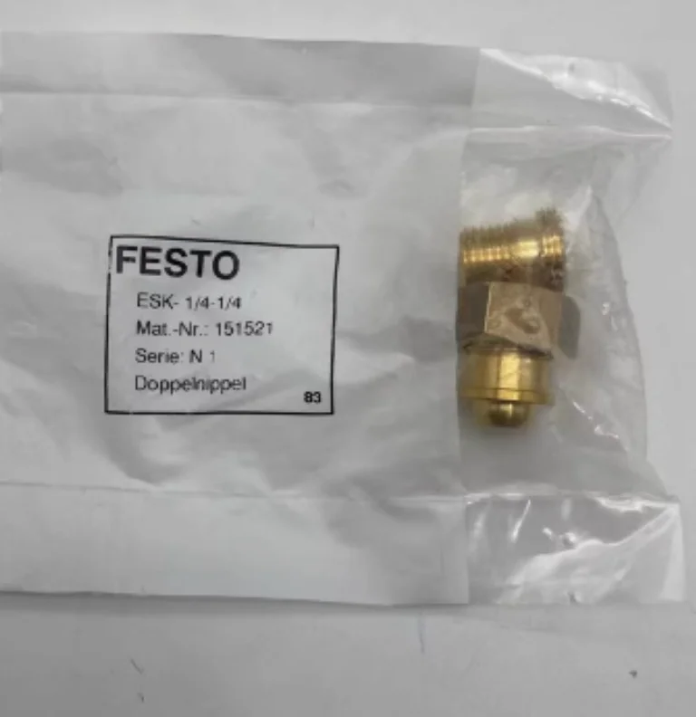 2PCS New Original FESTO Coupling ESK-3/8-3/8 151522 ESK-3/8-1/2 534154  ESK-1/2-1/2 151523