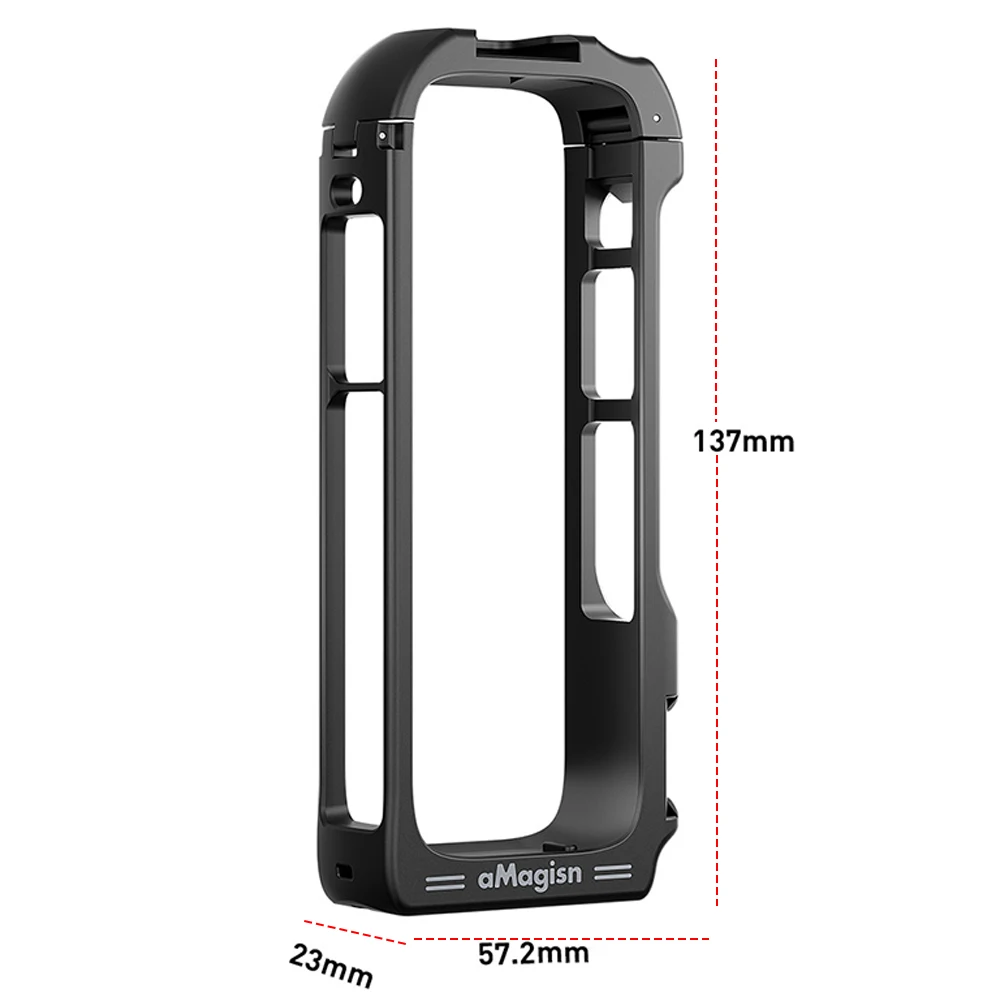 ل Insta360 X4 توسيع قوس المغناطيسي الإفراج السريع الإطار الملحقات الإطار قفص ل Insta 360X4 ملحقات الكاميرا الرياضية