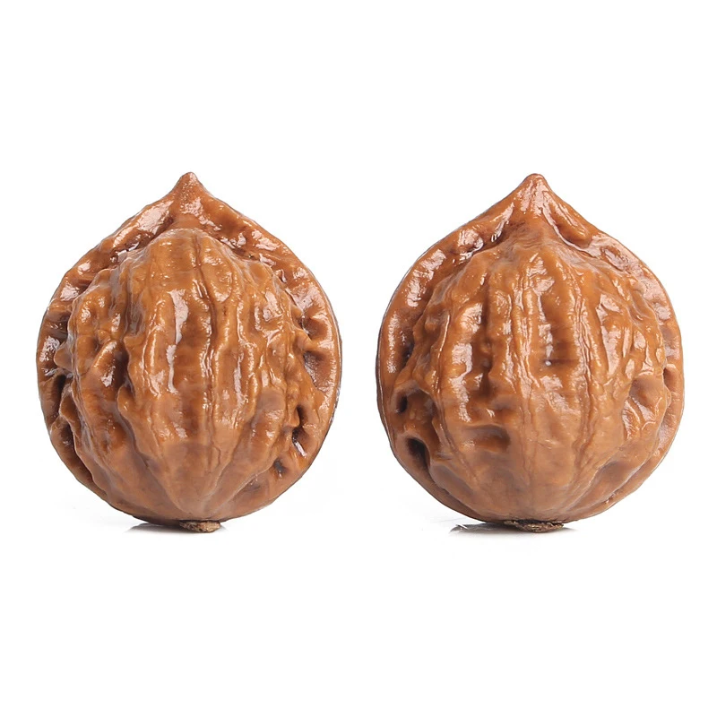 Exquisite small-sized mini hand-held walnuts men and women, suitable for fidgeting with thick ridges, in the shape of an oct