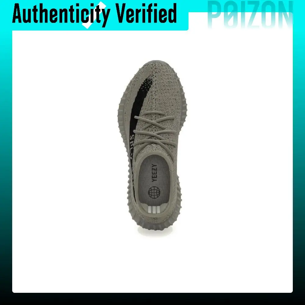 Adidas Originals Yeezy Boost 350 V2 Gray Black 'Granite' Fabric Abrasion Resistant Breathable Low top Casual Shoes HQ2059 view 5