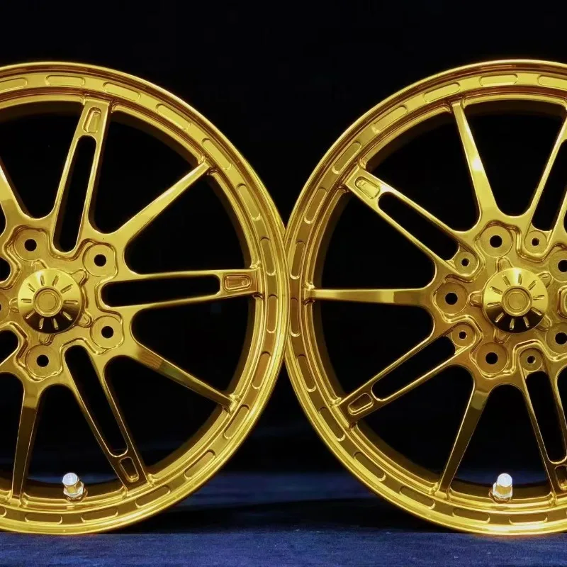 WSBK Champion Zhang Xue's Bike SpecFor VESPA 125/150/300 Modified Forged WheelsCustomized Forged Motorcycle Wheels
