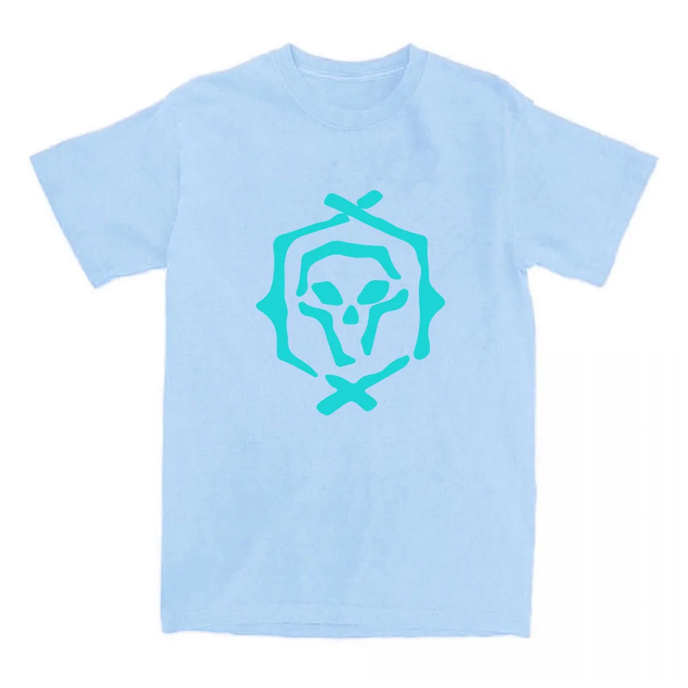 เสื้อยืดลายเกม Sea of Thieves สำหรับผู้หญิงและผู้ชาย ทรงหลวม แขนสั้น คอกลม ผ้าฝ้าย สไตล์สตรีทแวร์ ใส่ได้ทั้งชายและหญิง