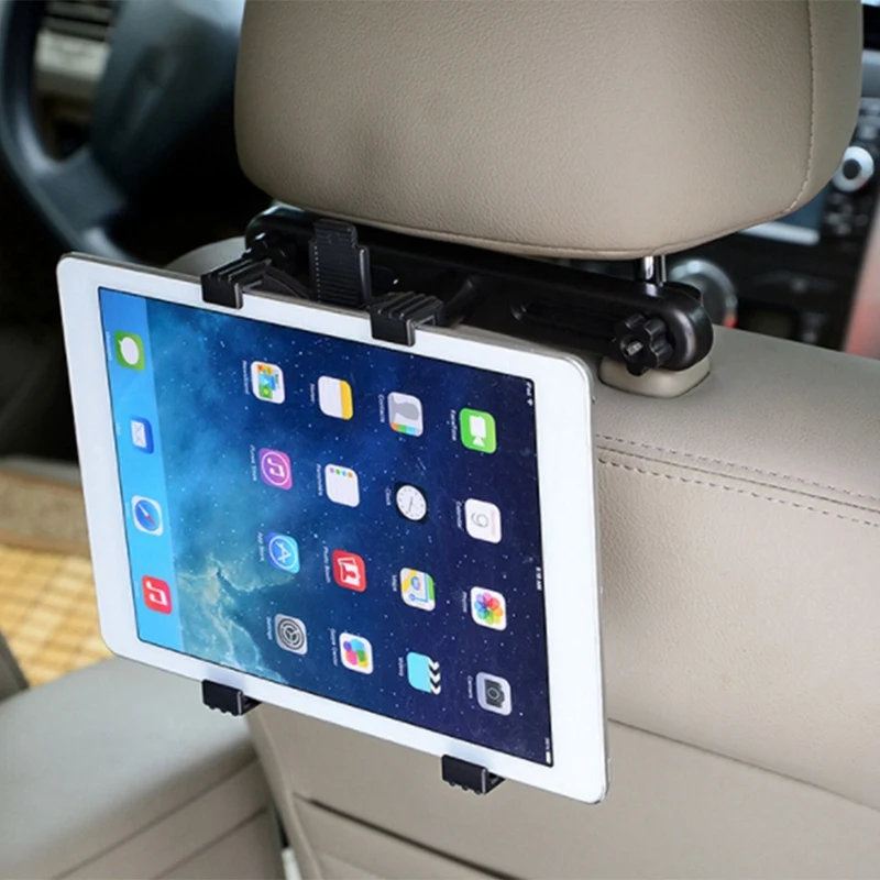 자동차 뒷좌석 머리 받침 마운트 거치대, 아이패드 2 3/4 에어 1 2 아이패드 미니 1, 2, 3/4, 삼성 미패드 2 태블릿 PC 스탠드 브래킷