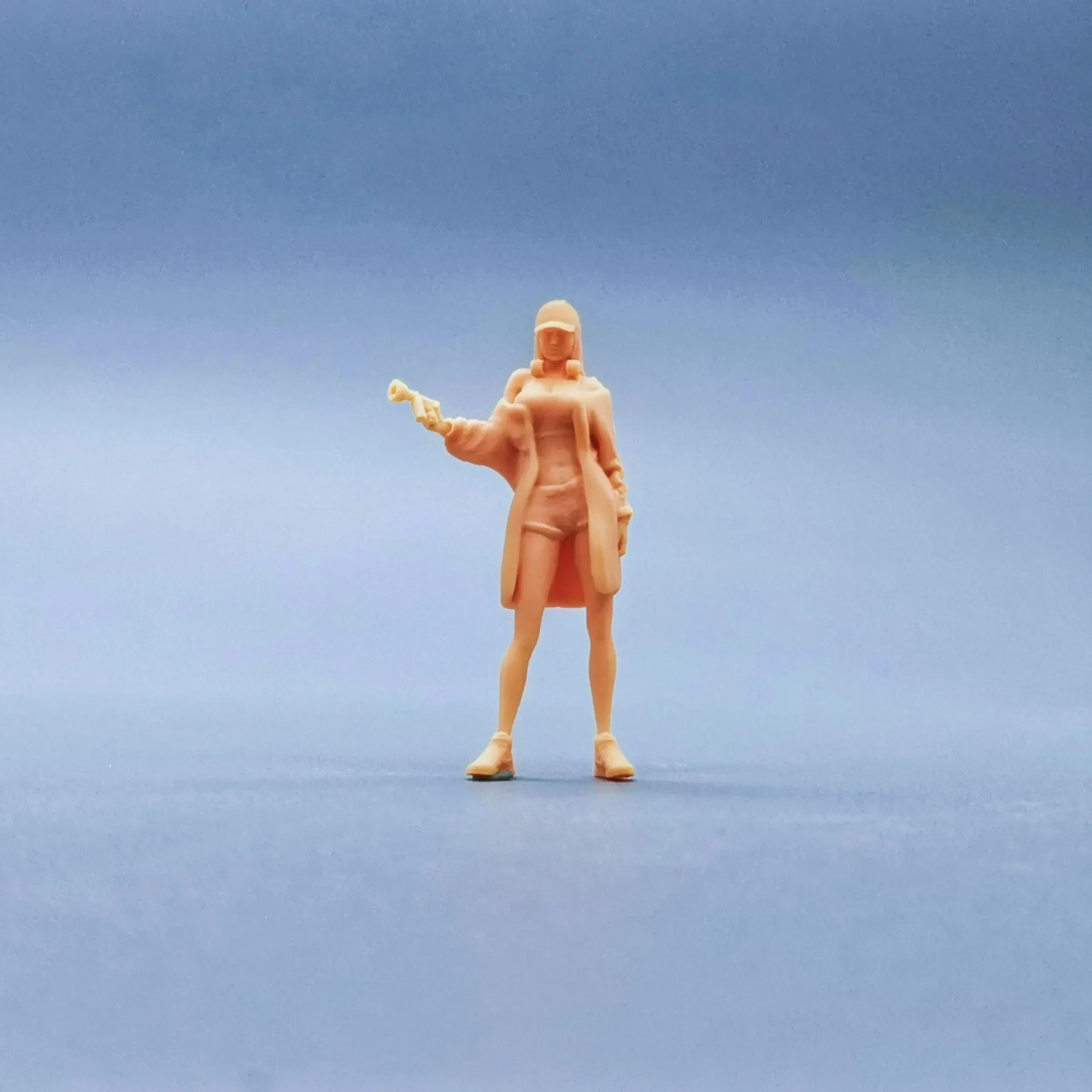 

Фигурки 1/64, масштабная модель, смоляная автомойка для девочек, неокрашенные миниатюры, диорама, ручная роспись W132