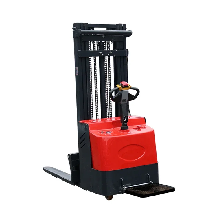 Warehouse electric stacker 2 ton hydraulic lifting truck loading capacity 2 ton pallet truck