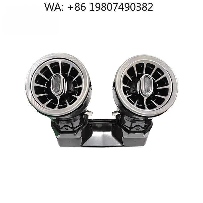 Rear Turbine Air Outlet RGB Atmosphere Lamp, 64 Color LED Interior Ambient Light Fit 2015 Up W205 Sedan Auto Refit Decor Kits