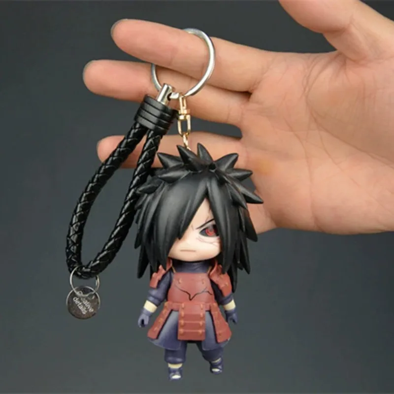 Naruto keychain Uchiha Sasuke and Deidara stylish personalized portable Student backpack pendant living room bedroom decoration view 6