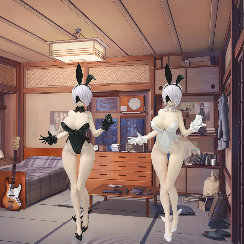 

NEW Nier: Automatic Yorha Model A No. 2 A2 Anime Girl Figure Nier Automatic Bunny Girl 2b Adult Action Figure Model Doll