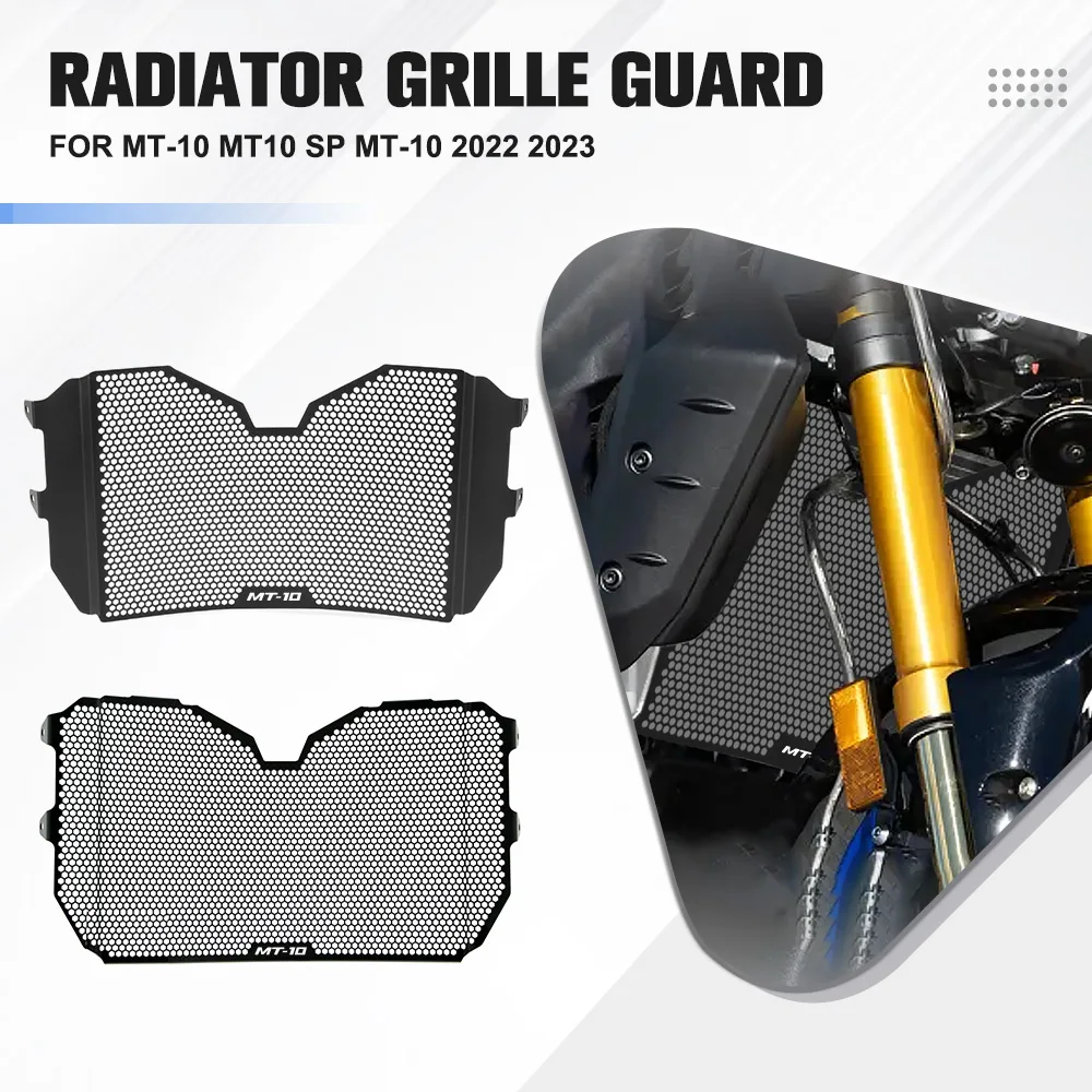 

MT10 Accessories 2024 2025 Radiator Grille Guard Protector Protection Cover For YAMAHA MT-10 MT10 SP mt-10 2022 2023 Accessories