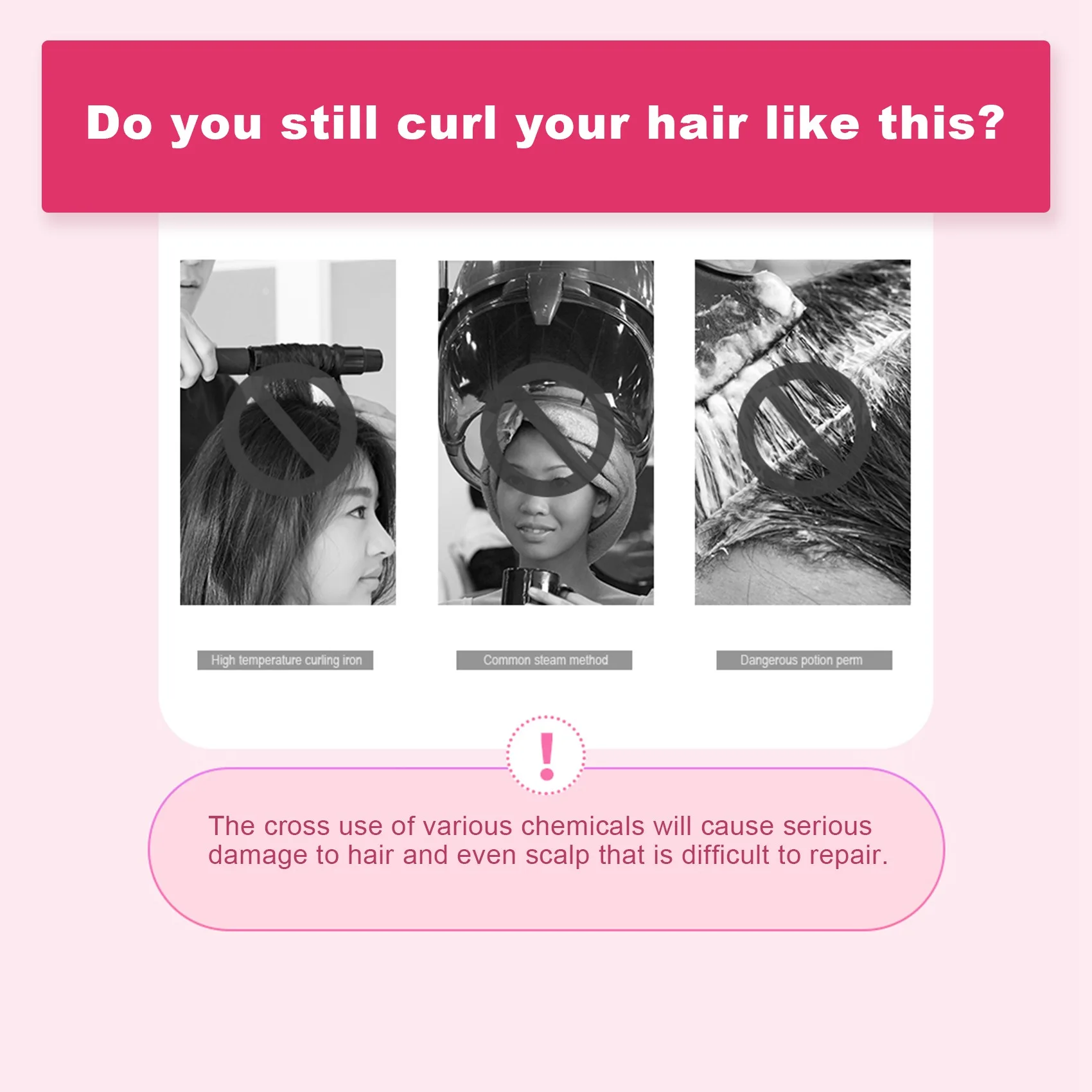 12 pezzi di plastica rosa fai da te fermagli per bigodini per lo Styling dei capelli