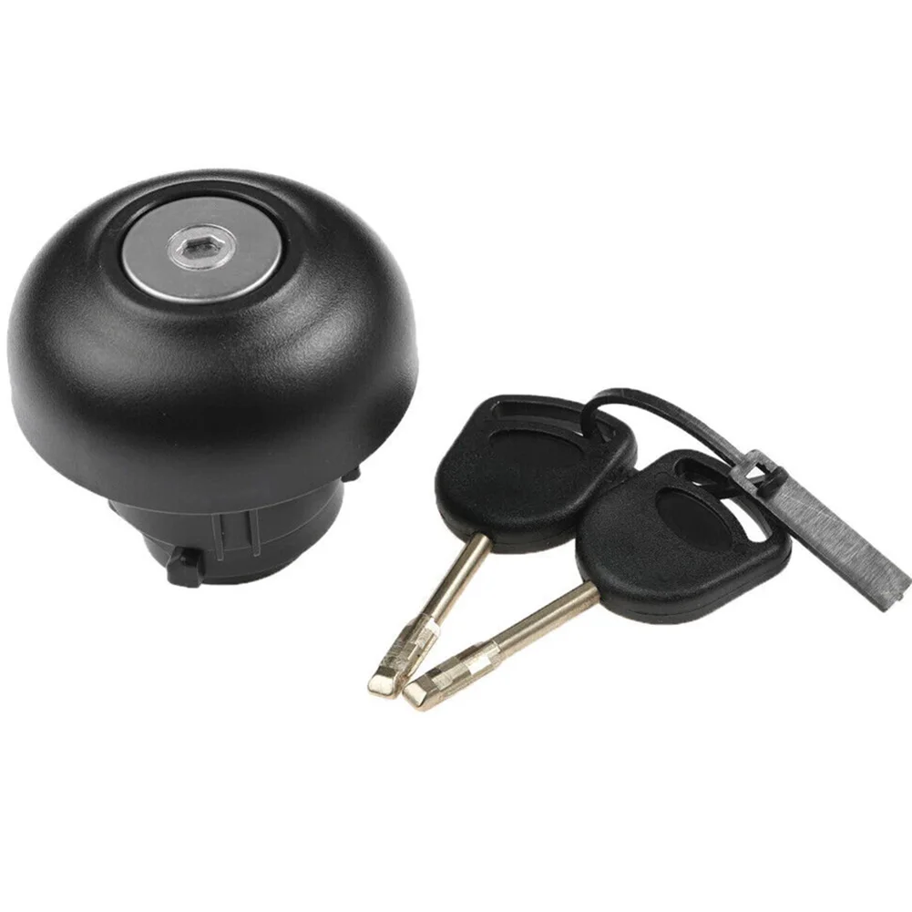 Fuel Tank Filler Cap Cover Lock With 2 Keys Kit For Ford For Transit Mk7 2006-2018 OEM 1715043 9C119K163AA Metal Diesel Gas