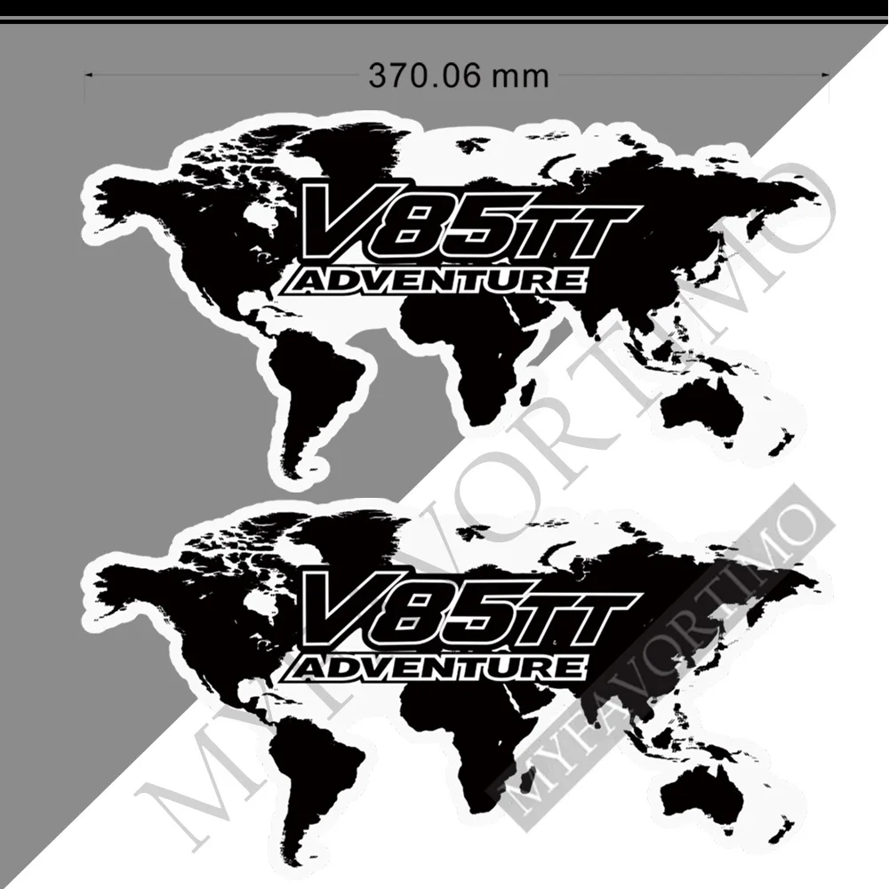 

Cases Trunk V85TT For Moto Guzzi V 85 TT Tank Pad Protector Stickers Decal Luggage Emblem Logo