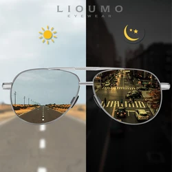 High Quality Metal Frame Aviation Sunglasses For Men Polarized Photochromic Glasses Women Pilot Driving Goggles gafas de sol