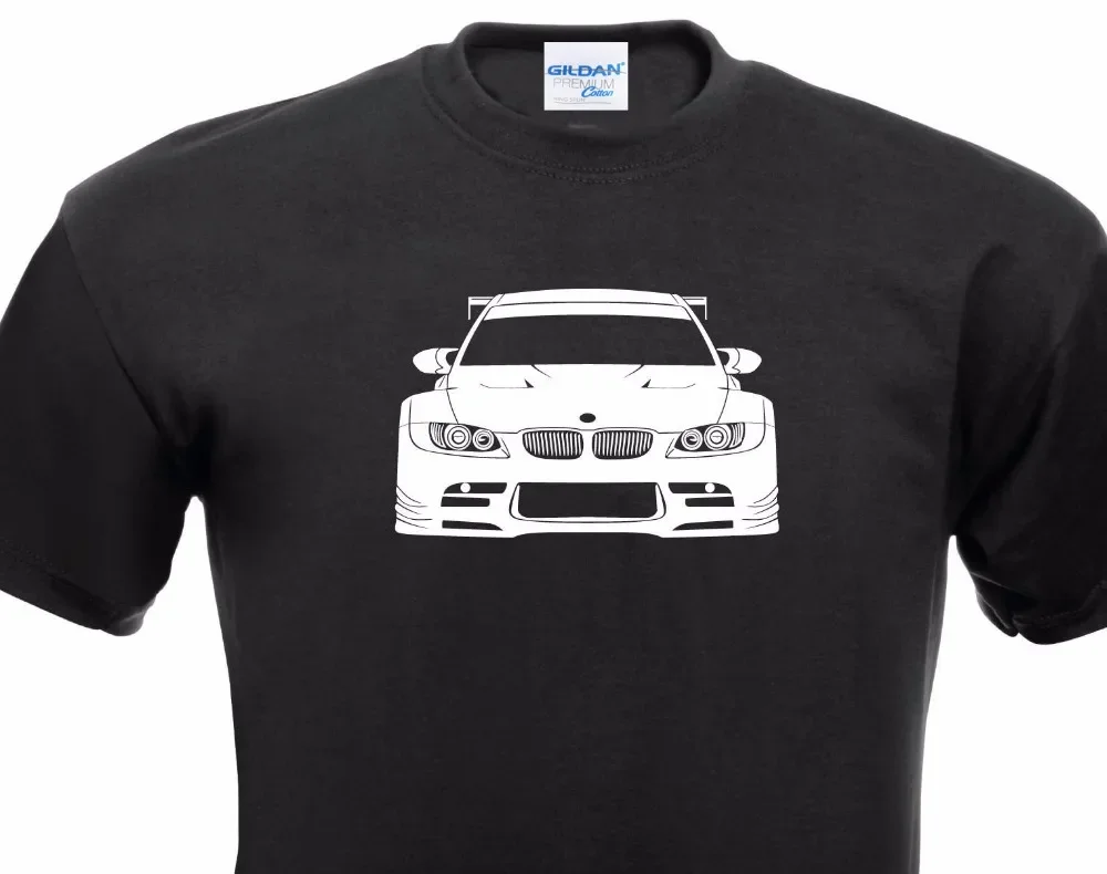Fashion Print Tshirt Size Design T-Shirt M3 E92 Gt3 24H Auto Car Race Tuning Kult Ger Printing Cotton Tee Shirts Classic