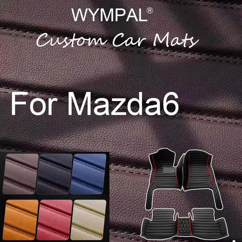 

Luxury Car Floor Mats For Mazda6 Mazda 6 Atenza GH 2007~2011 Anti-dirt Pads Car Mats Waterproof Floor Mats Rug Car Accessories