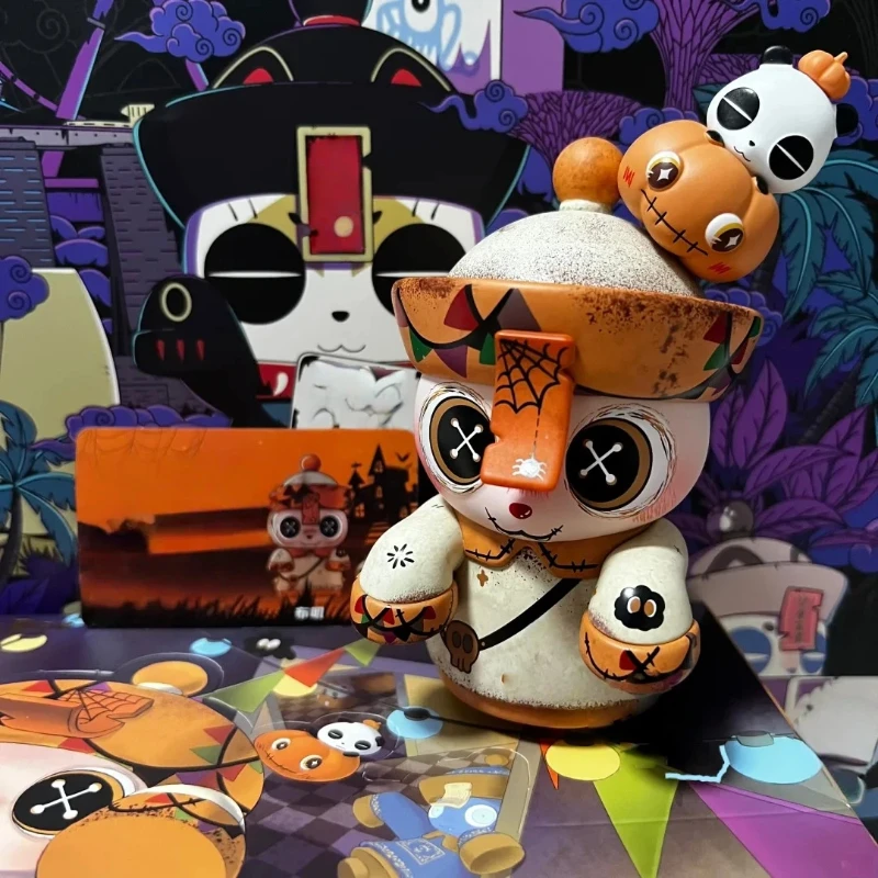 In Stock Opandee Zombie Party Halloween Series Blind Box Cute Desktop Ornament Trendy Toy Doll Handmade Birthday Surprise Gift
