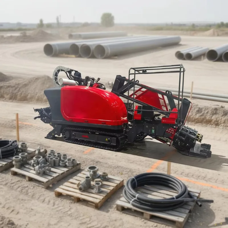 Trenchless Hydraulic Geological Horizontal Directional Drilling Rig Machine HDD Drill For Water Pipe For Underground Pipelaying