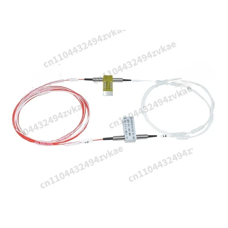 1-to-2 fiber optic switch, relay-type 1-to-2 single-mode optical switch, automatic/non-locking 1-to-2 single-mode optical switch