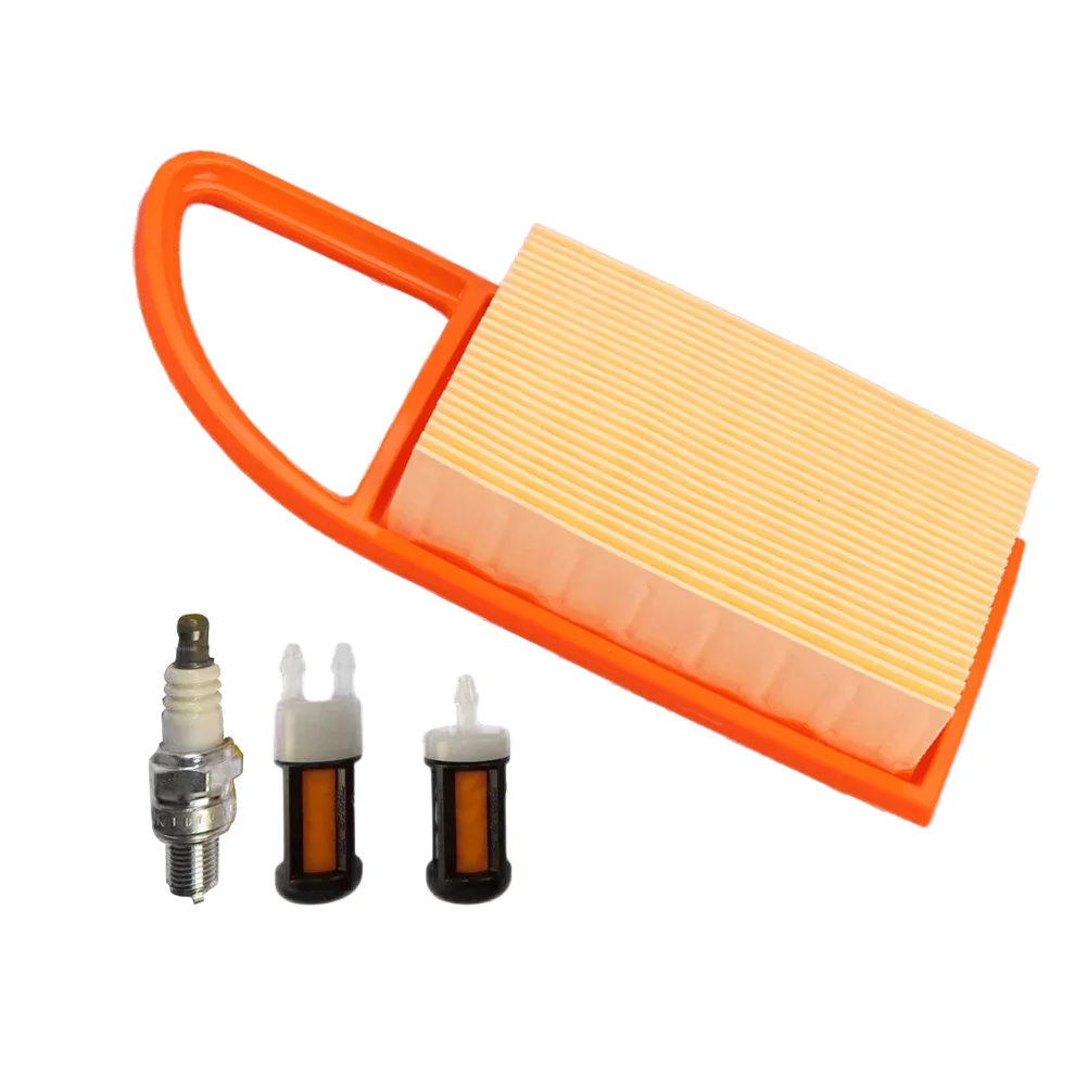 4282-007-3600 Fuel Air Filter Spark Plug Kits 4282-141-0300 Fit for Stihl BR600 BR550 BR500 BR700 Backpack Blower