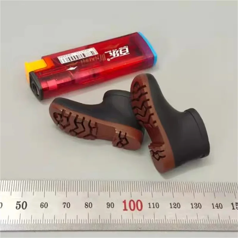 1/6 maschio femmina soldato scarpe protettive nere accessori modello cavi di alta qualità adatti al corpo della figura d'azione da 12 pollici disponibile