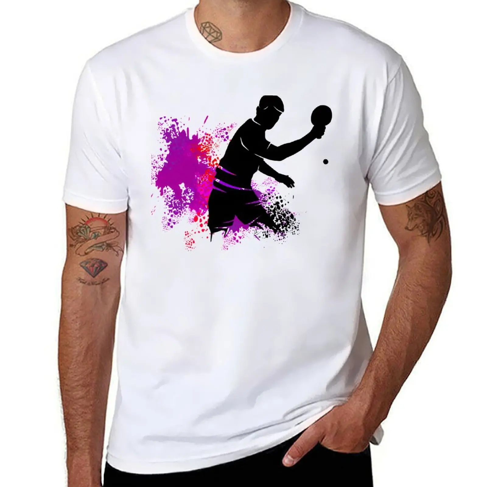 

Table Tennis Poster T-Shirt t shirt personalised g man t shirts for men