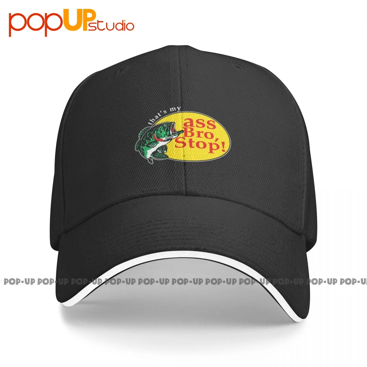 That’S My Ass Bro Stop P-03 Sandwich Cap Baseball Cap Trucker Hat Unisex All-Match Comfortable