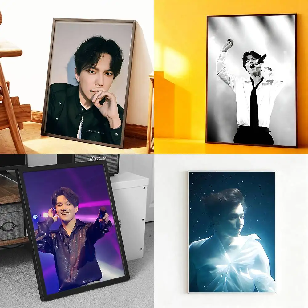 

D-Dimash Poster Prints Wall Art Painting Picture Gift Living Room Bar Restaurant Dec Sticker Large