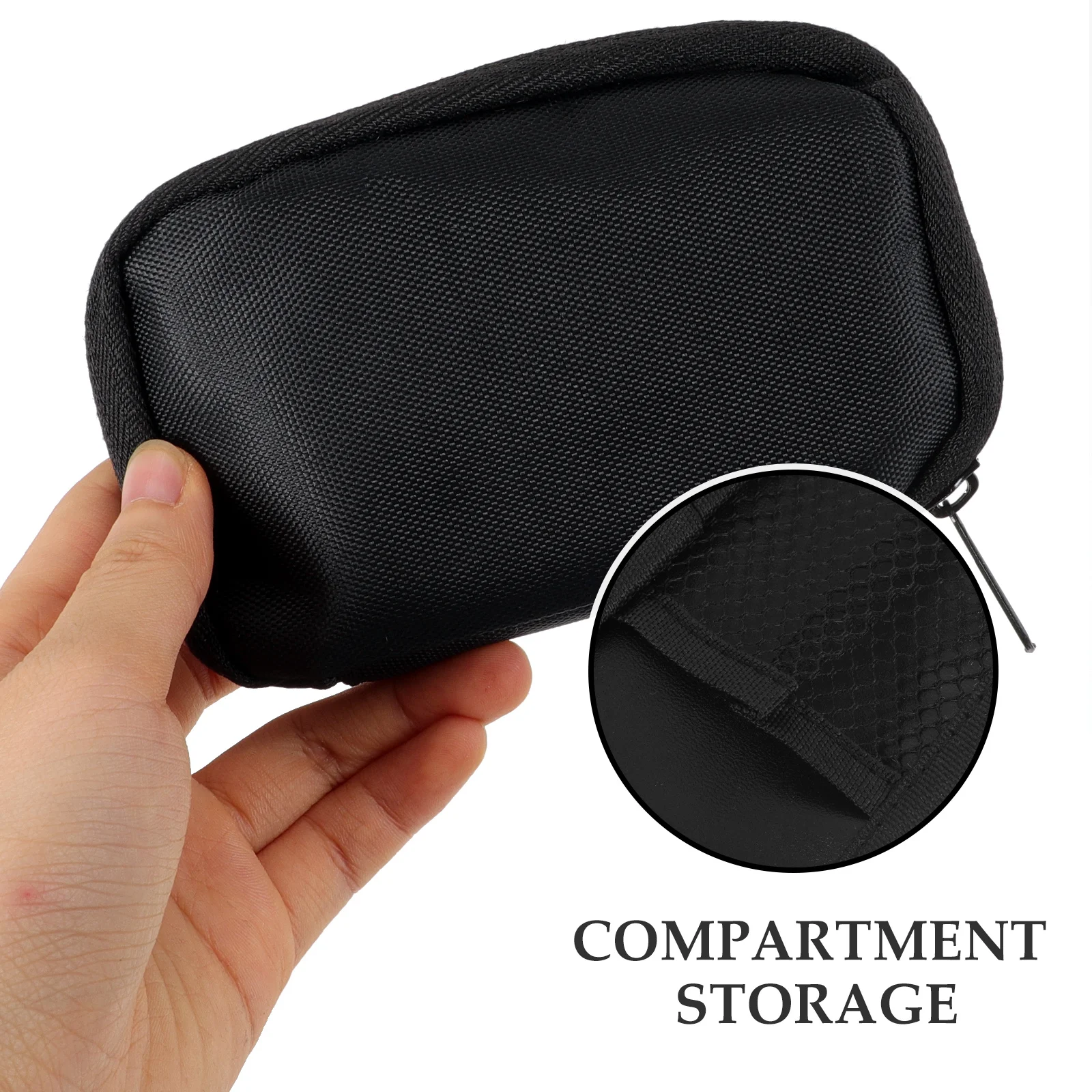 

2pcs Blood Glucose Meter Case Lightweight Compact Diabetic Travel ganizer Bag Black Portable Storage For Supplies Monitoring