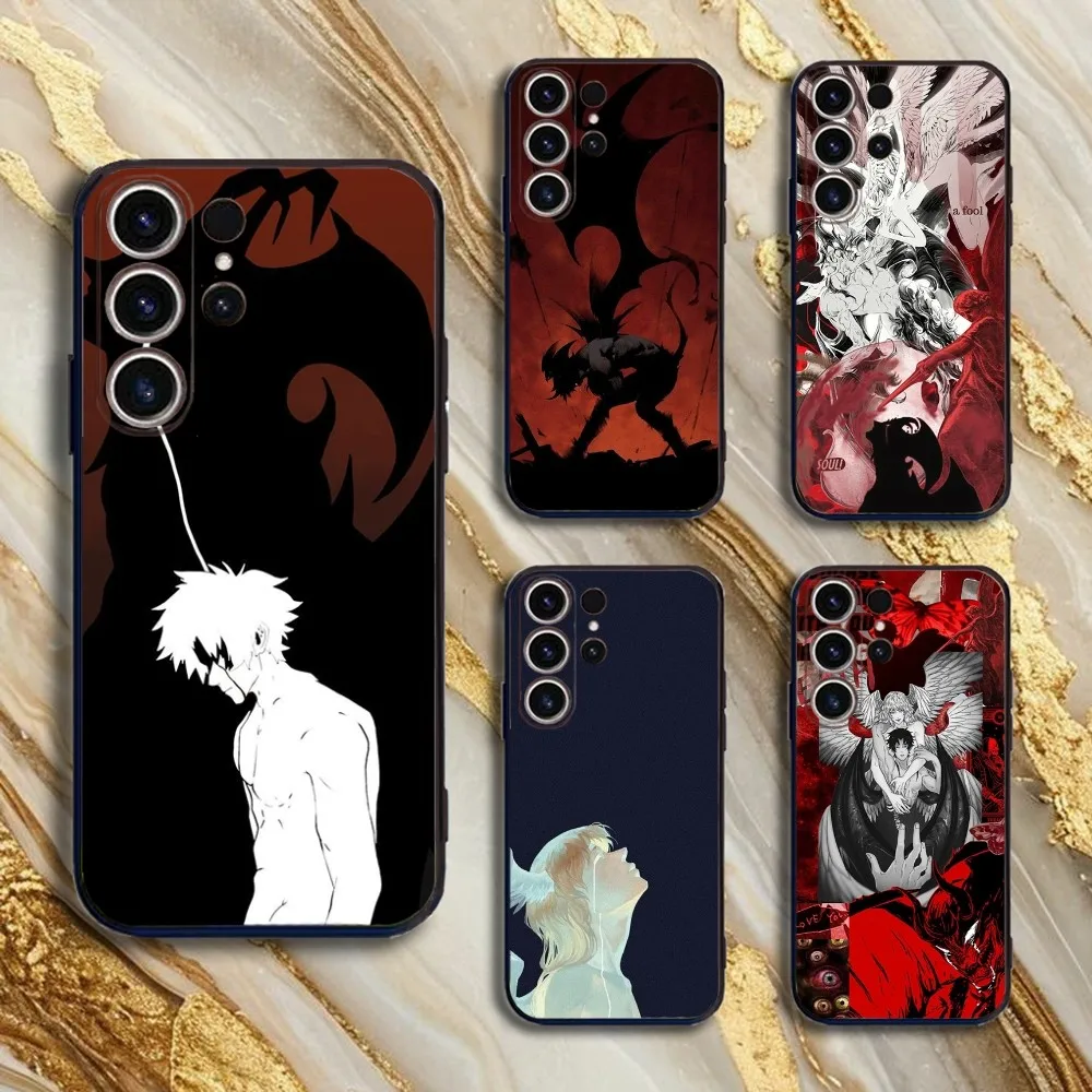 

Anime D-Devilman C-CrybabyS Phone Case For SamsungS25,24,21,22,23,30,Ultra,20,Plus,Fe,Lite,Note,10,9,5G Black Cover
