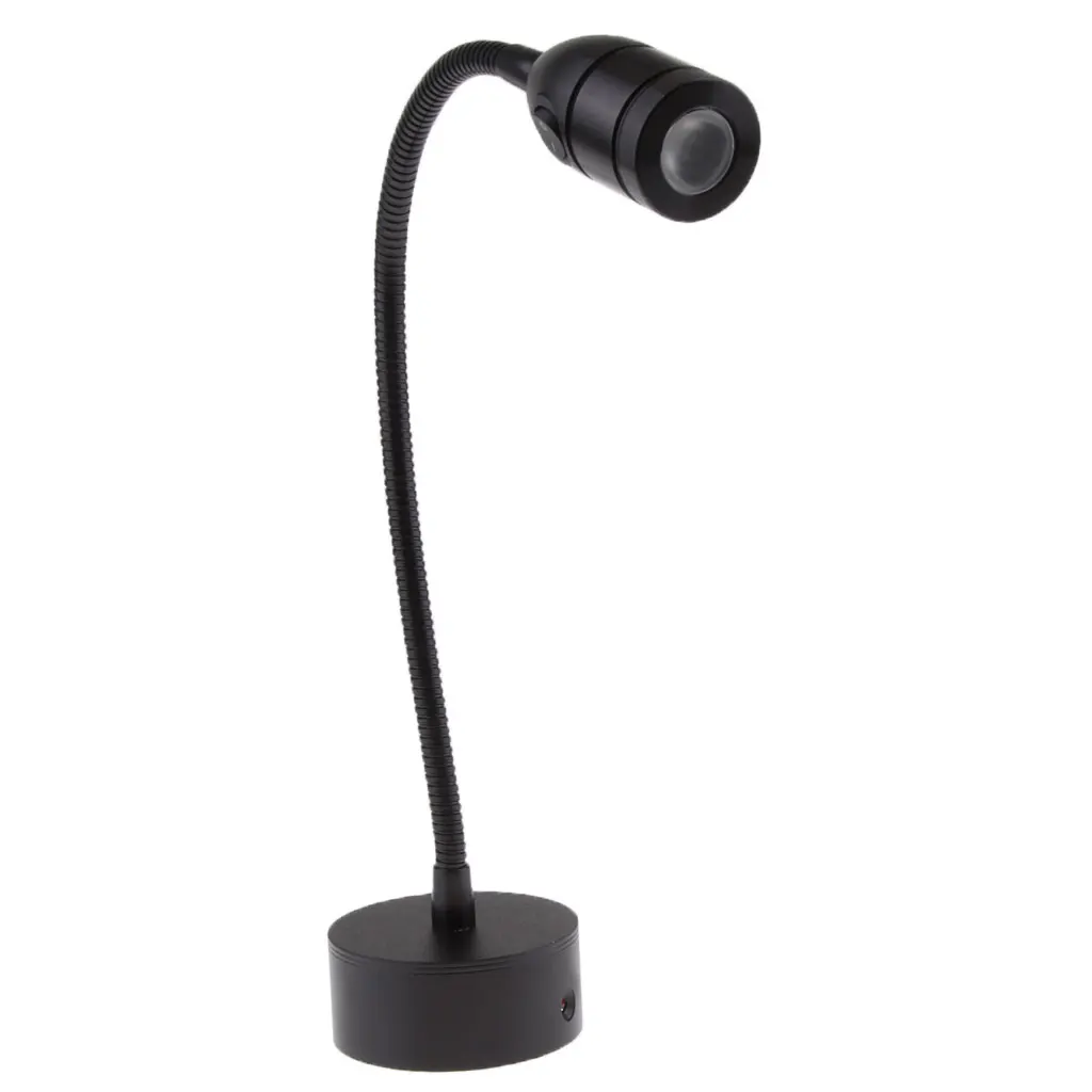 Flexible LED Reading Map Light Wall Mount Bedside Lamp for Boat RV Home