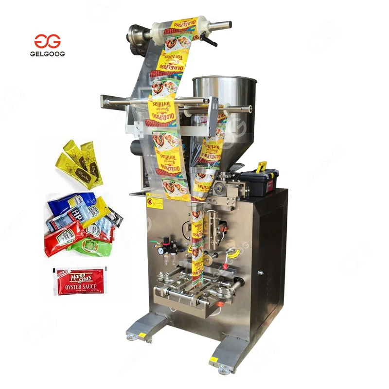 Good Performance Hummus Buttermilk Garlic Tomato Ketchup Sachet Paste Packing Machine