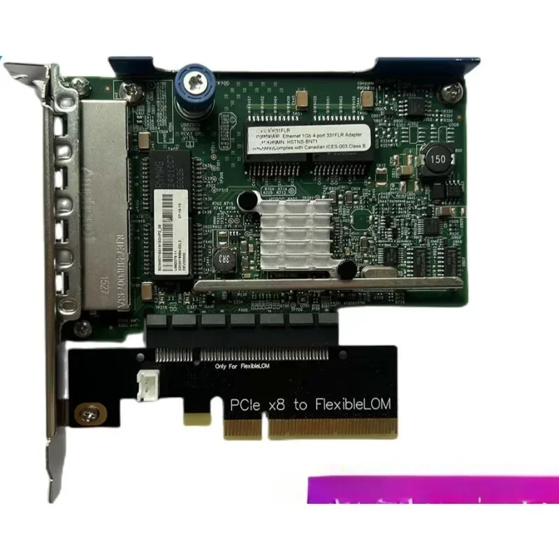 331FLR NEC BCM5719 Gigabit four-port network interface card Aikuai Esxi soft routing