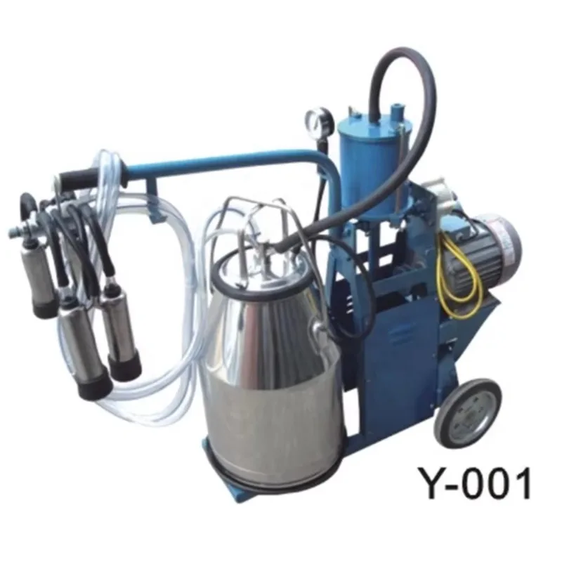 

Портативный поршневой кластер для коровы и коз, одиночное электрическое доильное устройство объемом 25 л/бочка