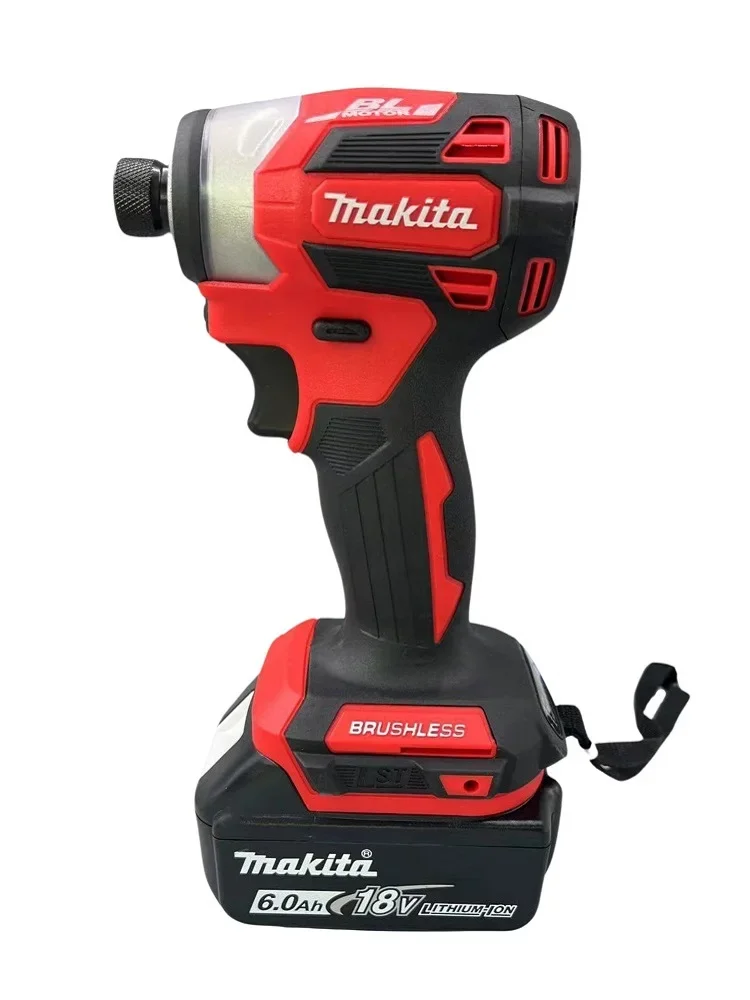 Makita DTD173 red Brushless electric screwdriver 18V Cordless Tools Drill Auto repair Electric impact Driver Tools