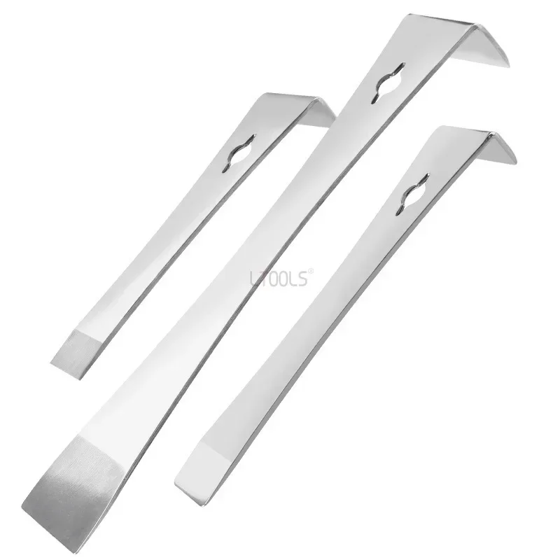 Stainless Steel Pry Bar Staple Remover Scraper Blade Automobile Disassembly Modification Metal Crowbars Woodworking Hand Tool