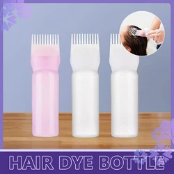 Botellas de cepillo aplicador de tinte para el cabello, botella de champú para teñir, peine de aceite, botella de tinte para el cabello, aplicador, herramientas de peinado para colorear el cabello, 3 colores