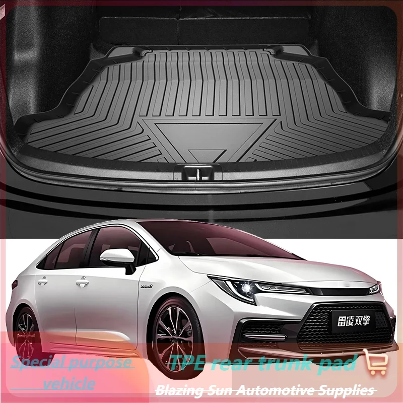 Car Auto Rear Boot Cargo Liner Tray Trunk Mat Carpet for Toyota Levin 2014-2024 Cushion Pad Carpet Pad Anti-dirty Anti-water