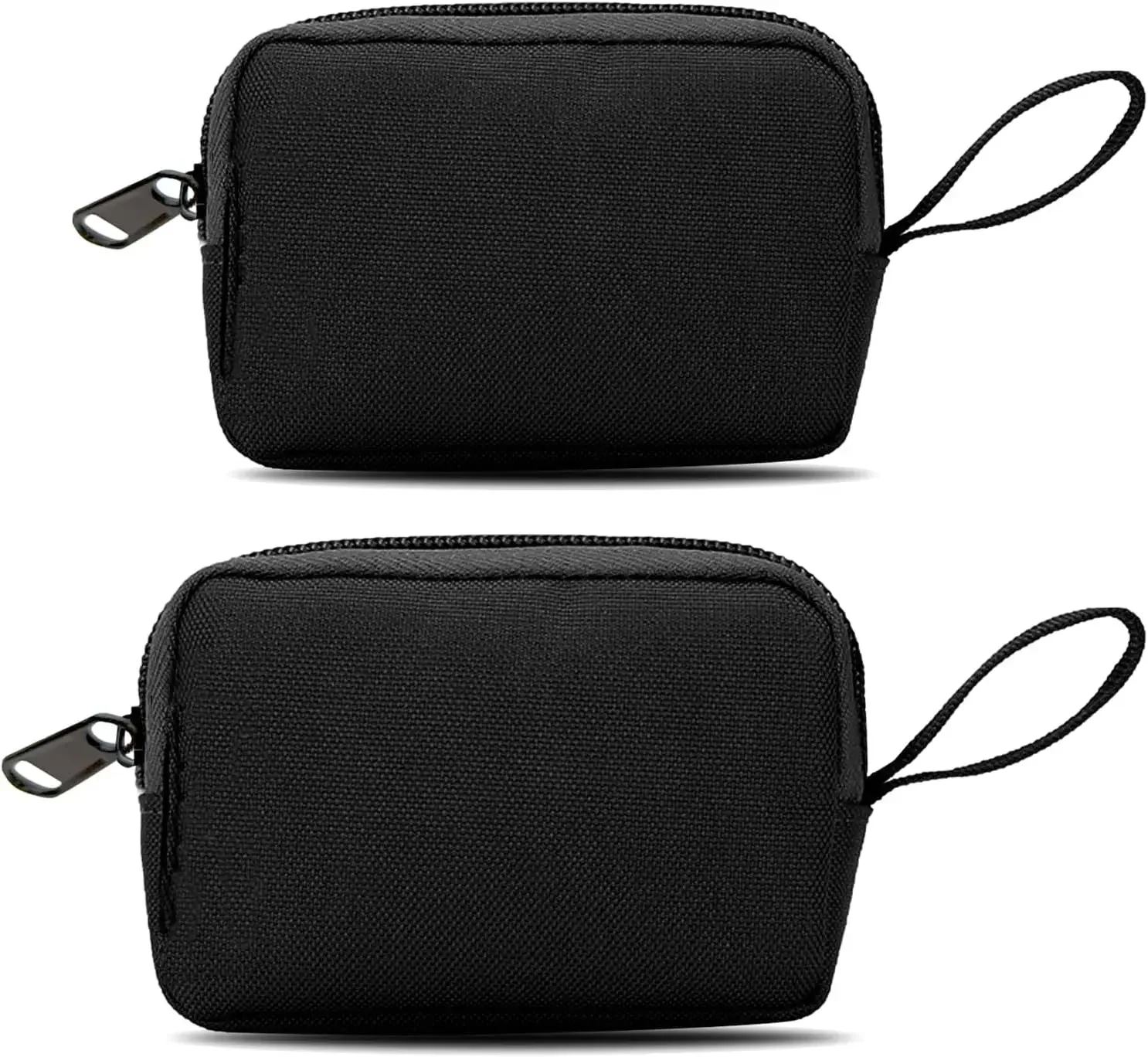 2 шт. мешочек для монет для мужчин, небольшой прямоугольный кошелек для монет для мужчин