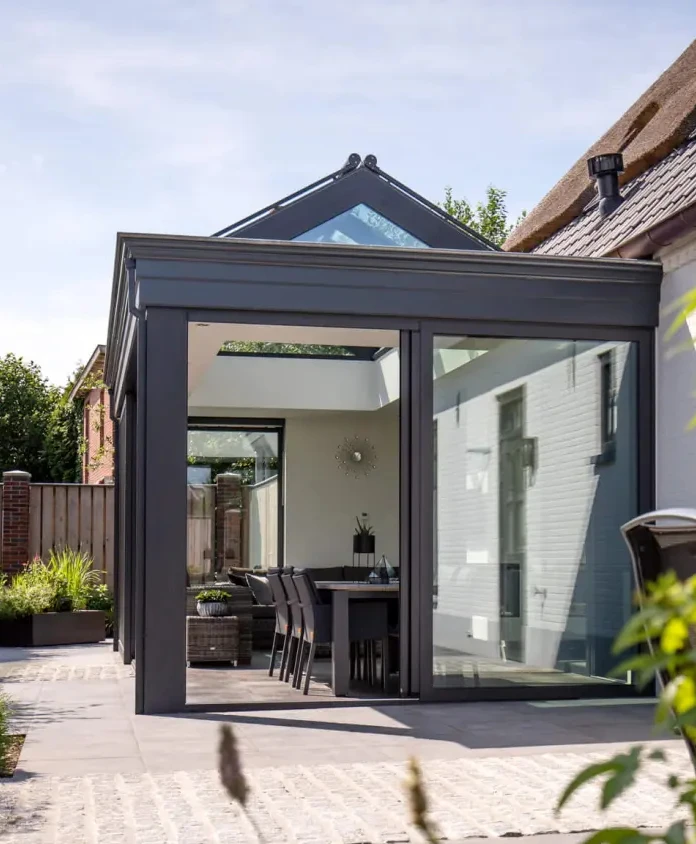 

Sliding Door Full Vision Custom Design Sun Room Double Glazed Heavy Duty Aluminum Frame Tempered Glass Balcony Sliding Doors