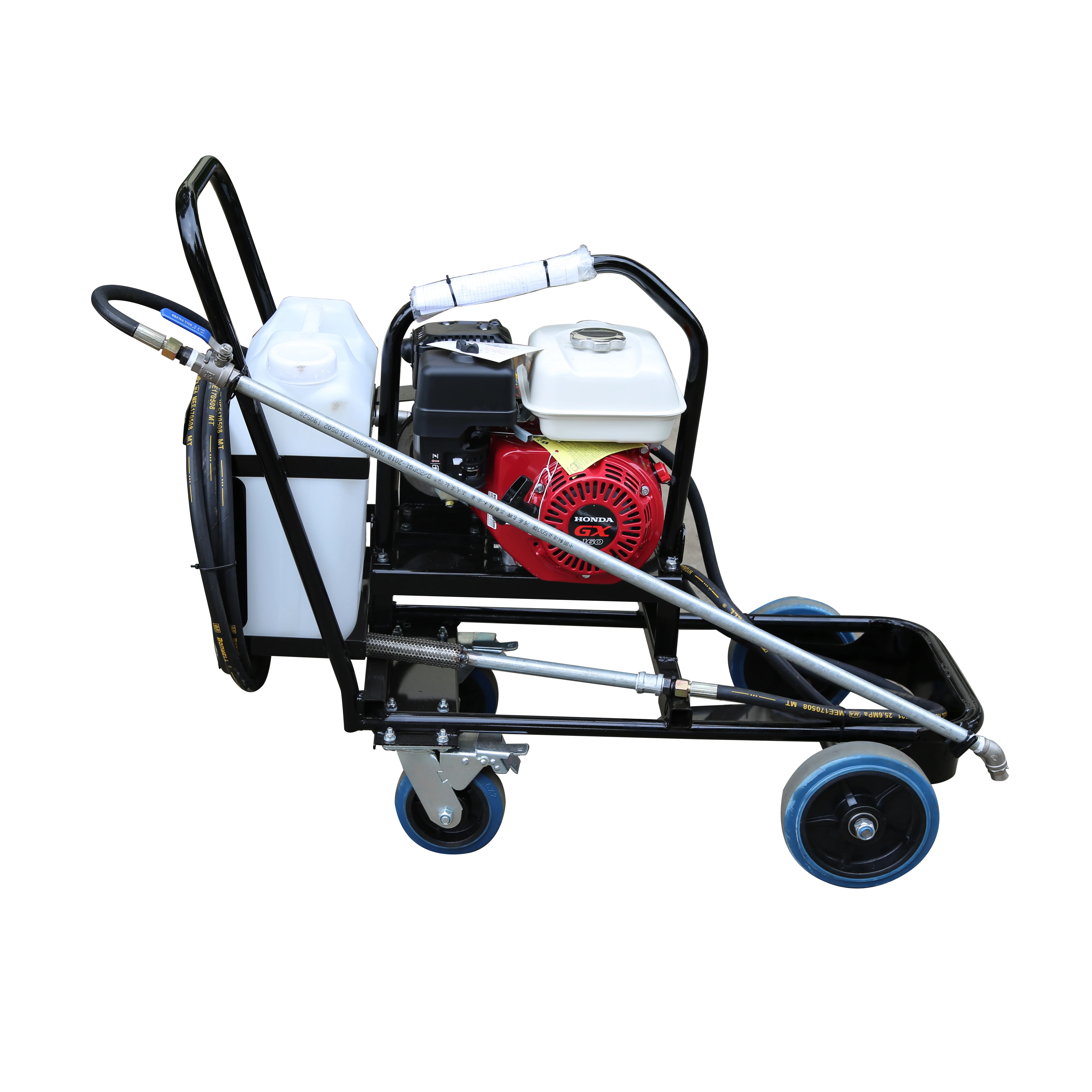 65kg 7hp Hand Push Asphalt Sprayer Emulsifying Asphalt Spreader