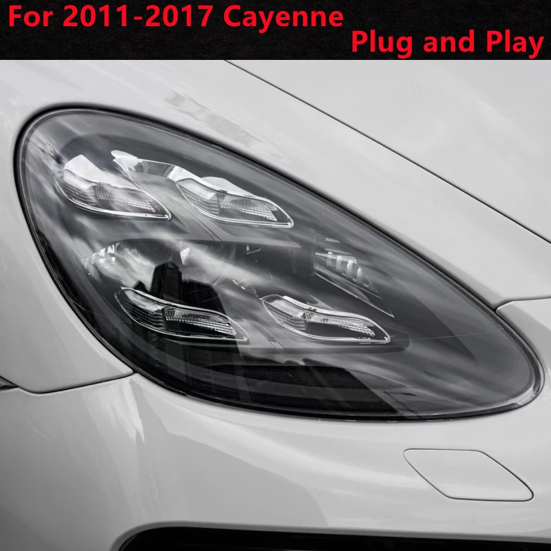 

Applicable to 2011-2017 Porsche Cayenne 958 LED headlights and headlight assembly installation