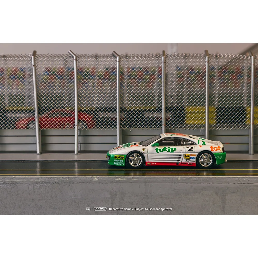 Tarmac Works 1:64 Ferrari 348 Challenge 1993 Alloy Premium Diecast لعبة مجسمة قطعة عرض قابلة للجمع