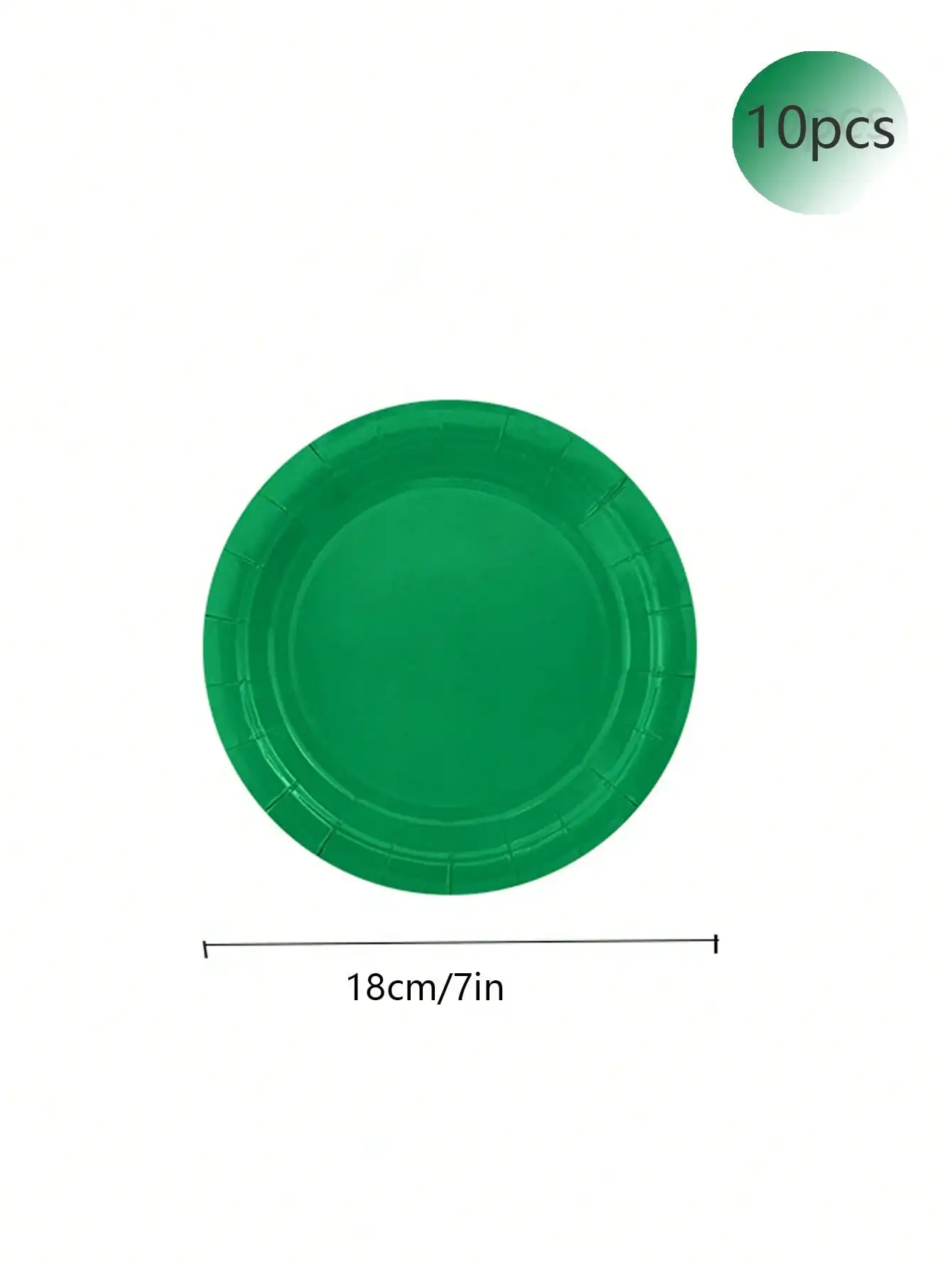 Solid Green Color Party Set Disposable Plate Cup Tablecloth Birthday Party Easter Day Baby Decoration Dinniware Party Supplie