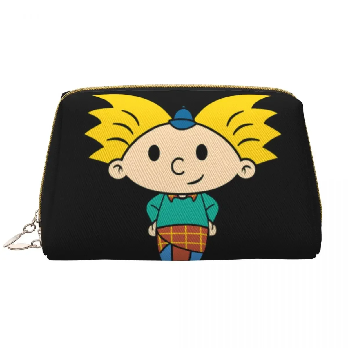 

Custom Cartoon Tv Helga Pataki Travel Cosmetic Bag for Women Hey Arnold Toiletry Makeup Organizer Lady Beauty Storage Dopp Kit