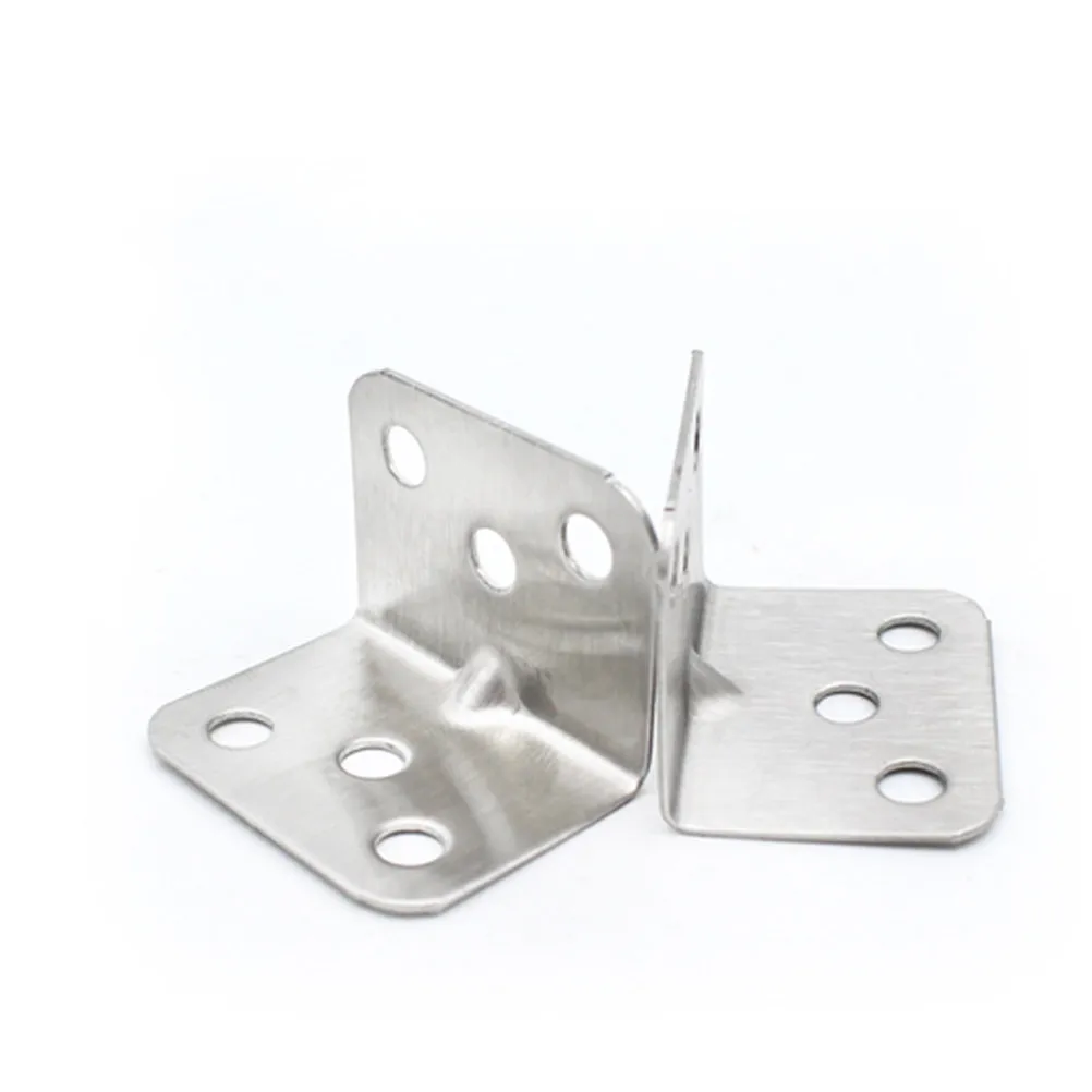 40Pcs Corner Iron Bracket Strong Support Shelf Mounting Rack Wall Hanging Storage Clothes Shoe Bookshelf