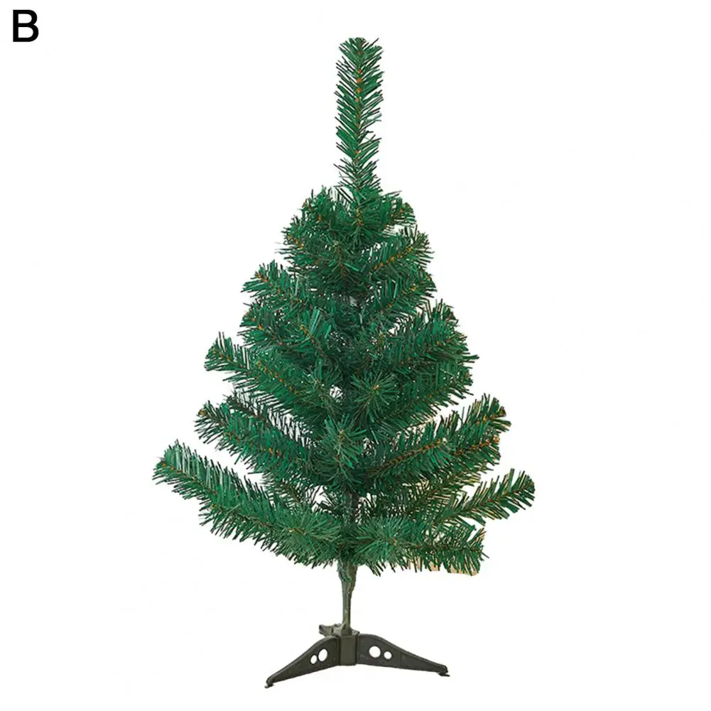 Stable Base Christmas Tree Mini Christmas Tree Long-lasting Fake Small Christmas Tree Exquisite Detail for New Year Photo Prop