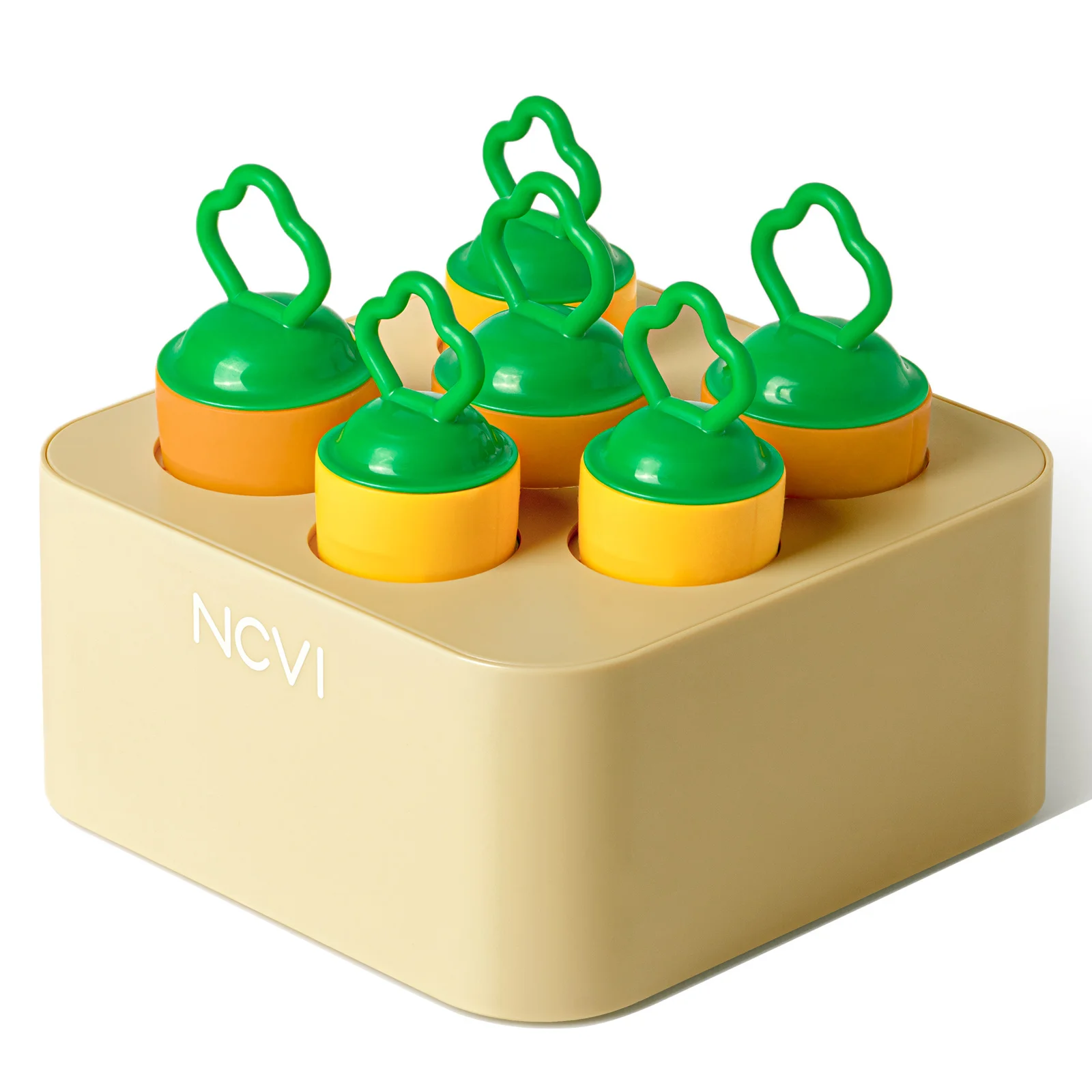 ncvi-モンテッソーリ-ニンジンプルおもちゃ-食品グレードのシリコーン微細運動スキルトレーナー-1～3歳用-イースターバスケット詰め物