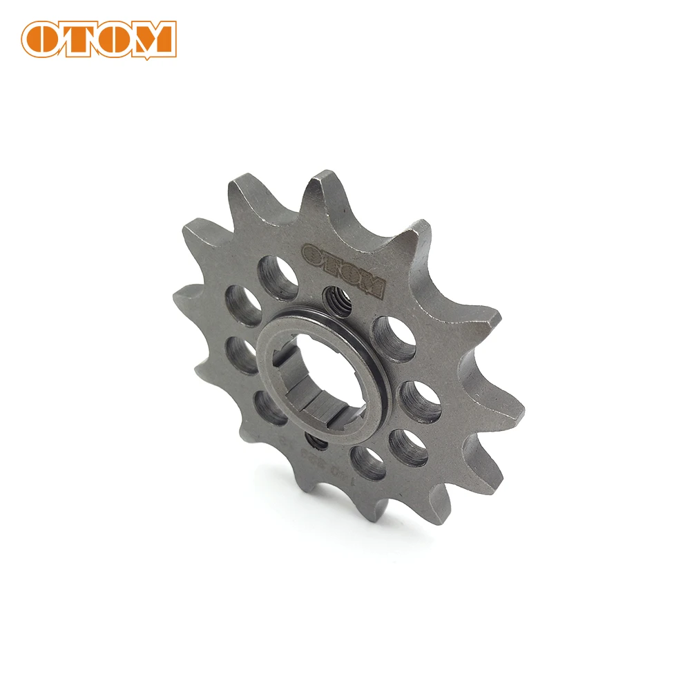 OTOM Motorcycle Front Sprocket Forged Lightweight Chain 520-13T For ZONGSHEN CB250-F CB250D-G MOTOLAND AVANTIS ENDURO GR7 GR8