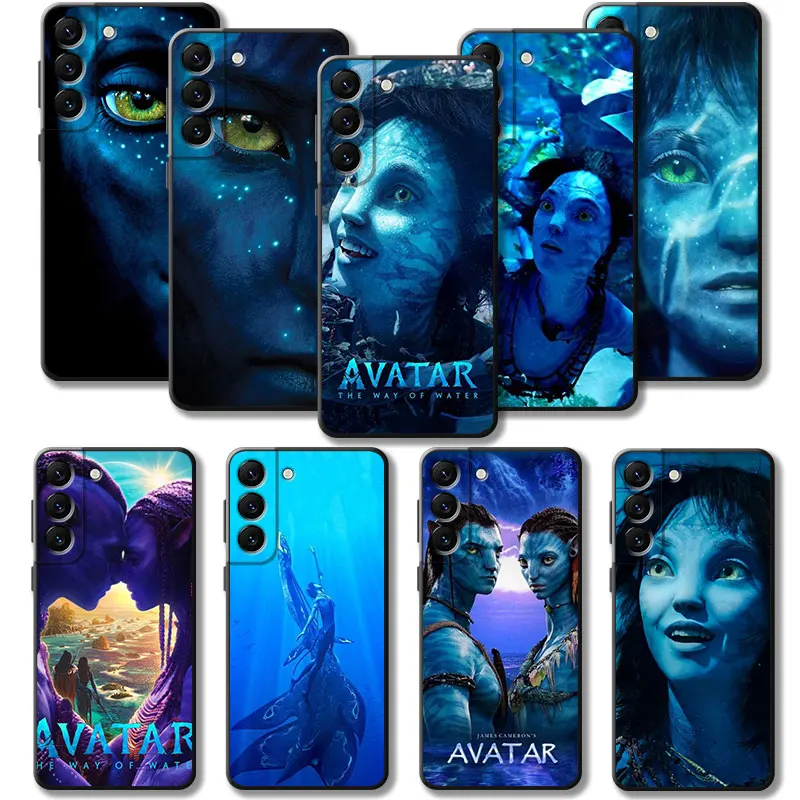 Disney Avatar The Way of Water 2 Case For Samsung Galaxy S24 S23 S22 S21 S20 FE Ultra S10 Plus Note 20Ultra 10Plus Cover